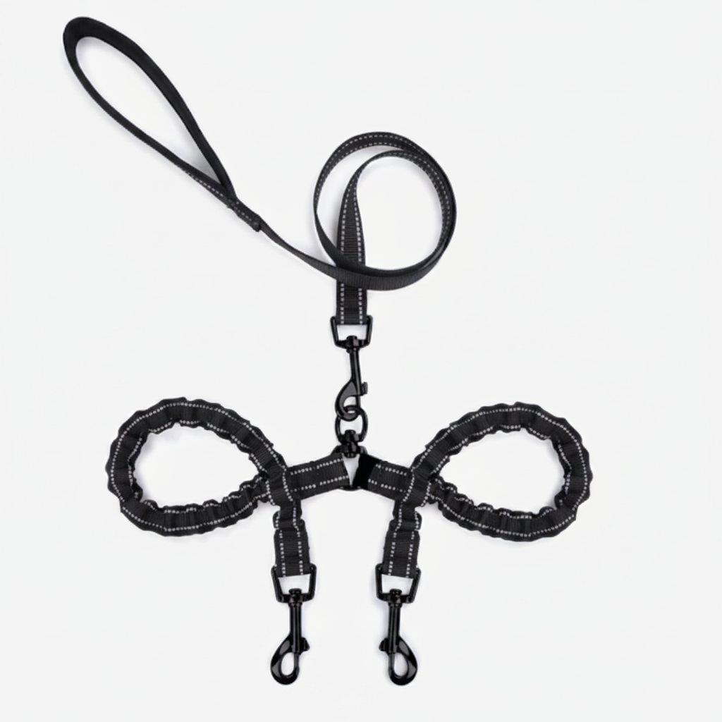 Laisse double chiens Woofax